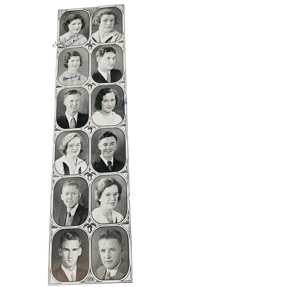 Vintage 1934 Alameda High School Yearbook - Picture 7 of 11